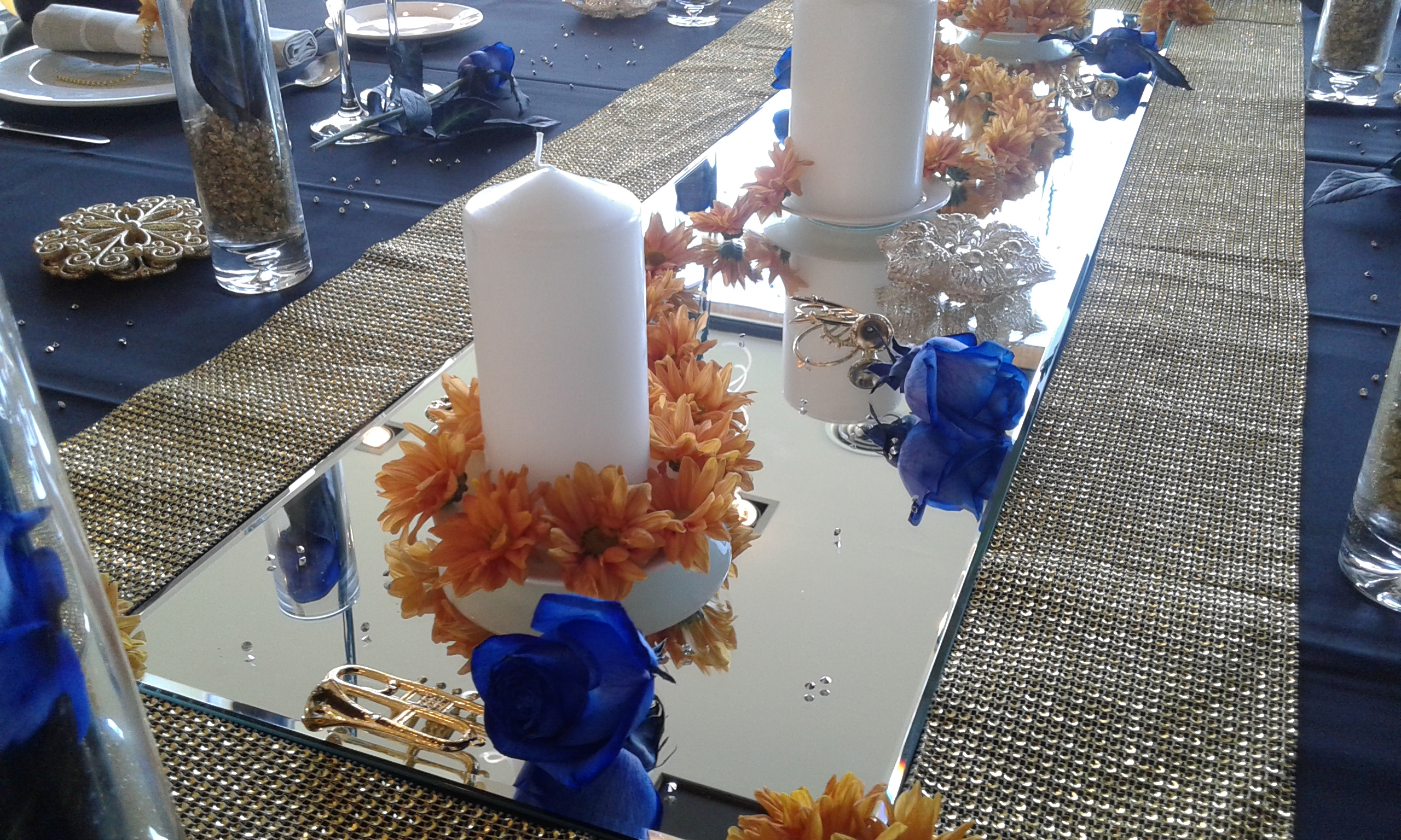 Blue Decorations for parties Barcelona