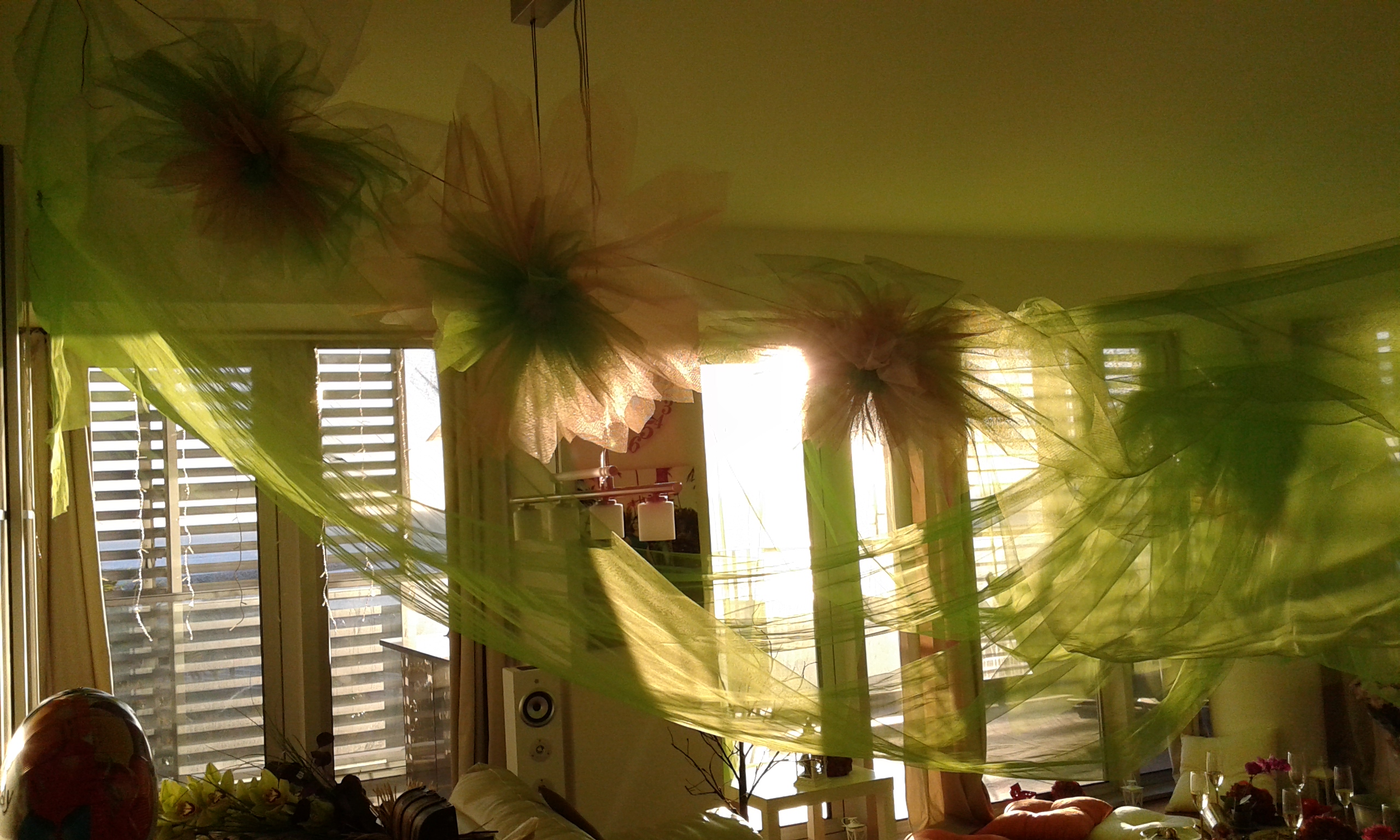Tulle Decorations for parties