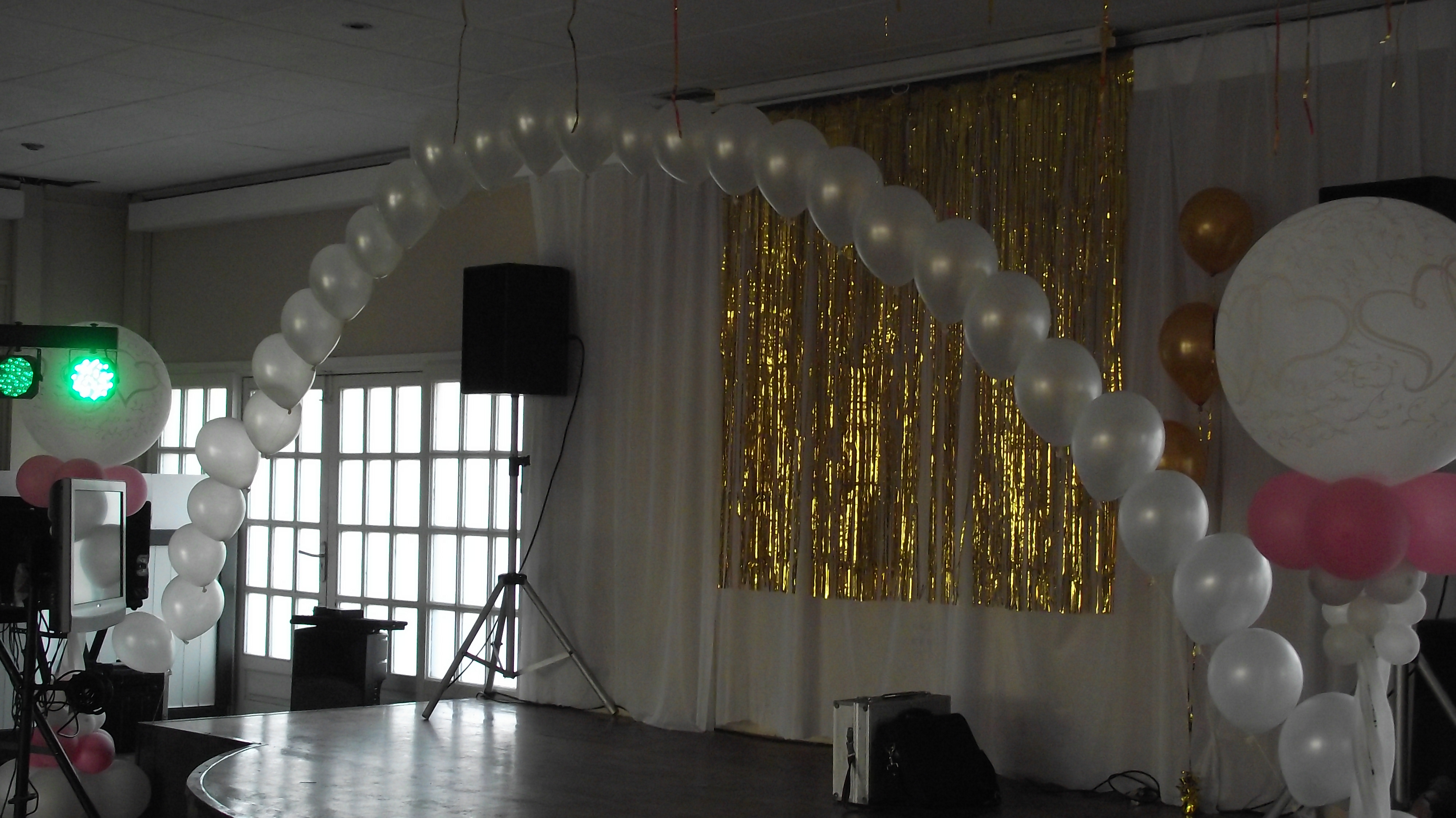 Balloon Decorations for parties karaoke