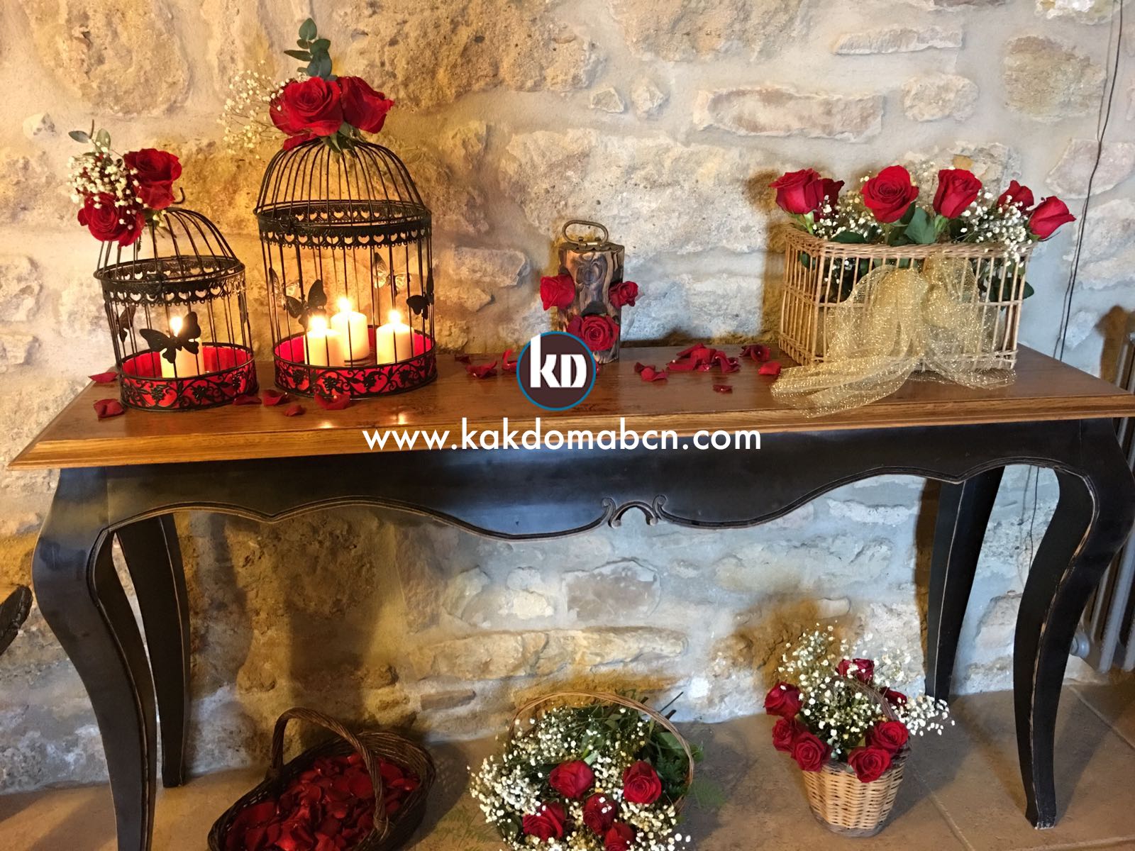 Decorations for parties roses