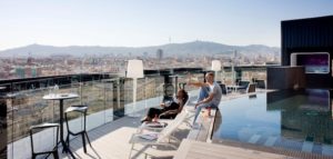 Rooftop bars Barcelona Raval